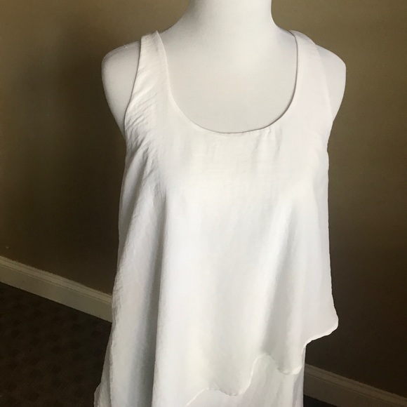White Racerback Dress - Picture 3 of 6
